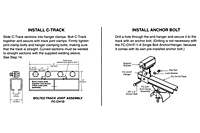 Drawing 14 Gauge C-Track Installation