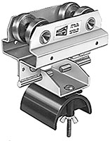 Trolleys For S3 & S4 Size I-Beams - Steel Body - Flat Cable