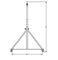 Adjustable Height Steel Gantry Crane - 2