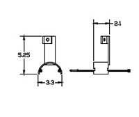 Gorbel® 3 Inch (in) Size Festoon Saddle