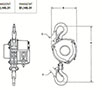 Coffing® LHH Hand Chain Hoists - 2