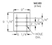 Gorbel® WC200 3 Ton (t) Capacity Wall Cantilever Jib Crane