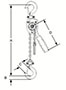 CM® Series 602 and 603 Mini-Lever Hoists - 3